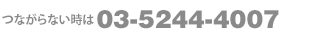 携帯・PHPからは 03-5825-0294
